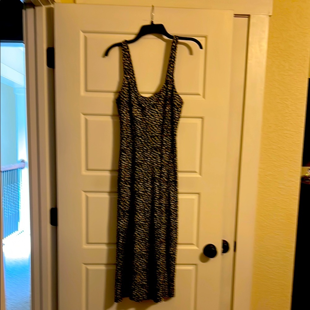 Free People Black and White Patterned Women's Dress. XS.